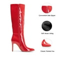 thumbnail image 3 of DREAM PAIRS Knee High Boots for Women, Sexy Pointed Toe Stiletto High Heel Boots, Fashion & Classic Dress Shoes, 3 of 7