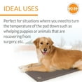 thumbnail image 4 of K&H Pet Products Deluxe Lectro-Kennel Heated Pad Gray Small 18.5 X 12.5 Inches, 4 of 9