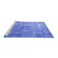 thumbnail image 2 of Ahgly Company Machine Washable Indoor Rectangle Persian Blue Bohemian Area Rugs, 6' x 9', 2 of 4