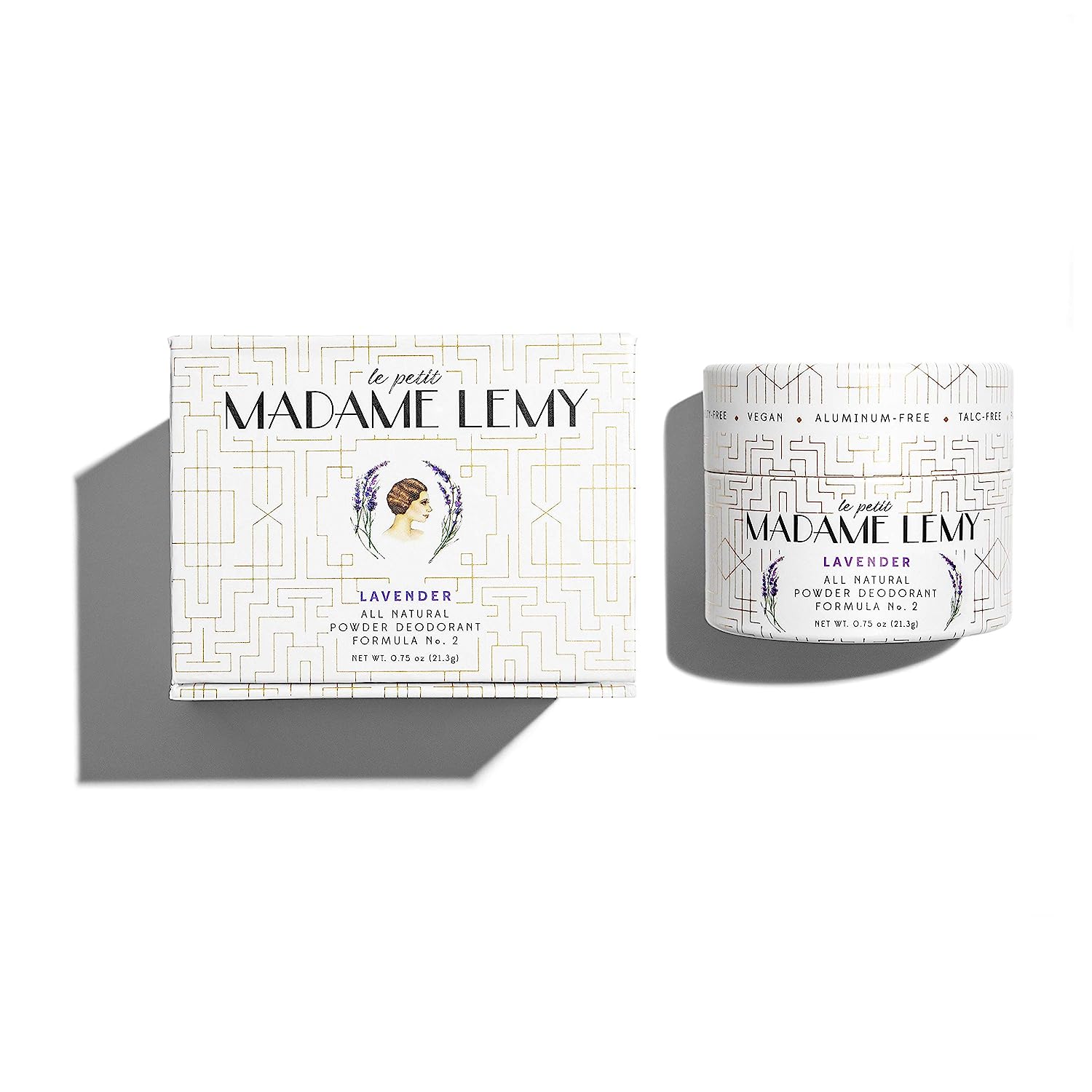 Madame Lemy Travel Size Deodorant For Women Body Powder Deodorant For