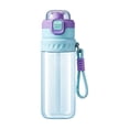 thumbnail image 2 of XiYing Water Bottle with Straw, Reusable Bpa-Free Plastic Sports Water Bottle,Leak Proof Locking Lid,Sip and Chug, Great for Travel, Sports,2.68X9.57 In, 2 of 6