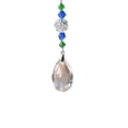 thumbnail image 2 of Candelabro Cristal Transparente Facetado Parte Prisma Cgtredaw, 2 of 9