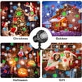 thumbnail image 6 of TOPCHANCES Upgraded Christmas Projector Lights LED Colorful Snowflakes Landscape Lights For Xmas Party Outdoor Indoor Decoration, 6 of 14