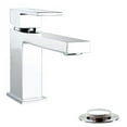 thumbnail image 3 of 10% Savings Quadrato Pressure Balanced Shower System and Single Handle Bathroom Faucet, Polished Chrome, 3 of 3