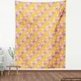 thumbnail image 3 of Lemons Fabric by the Yard, Citrus Leaves Cartoon in Pastel Colors Illustration, Decorative Upholstery Fabric for Sofas and Home Accents, Yellow Green Pale Pink by Ambesonne, 3 of 4