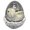 White, variant on Mskk Glowing Resin Dragon Egg Desktop Figurine, Fantasy Cracked Dragon Egg With Warm Light, Mystical Gothic Seasonal Ornament For Table Shelf Tiered Tray Home Halloween Party Display