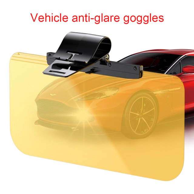 Placa polarizada bloqueador solar ajustable visera para coche giratoria Anti-UV