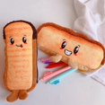 thumbnail image 5 of Estuche de lápices de pan tostado creativo para niños, 1 piezas, gran capacidad, Universal, para estudiantes, bolsa, papelería, regalo, 5 of 5