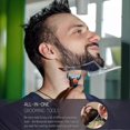 thumbnail image 2 of Men's Beard Shaping Tool with Built-In Comb - Beard Styling Template for Goatee, Mustache, Sideburns, Jaw & Neck Lines, 2 of 5