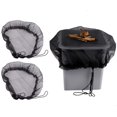 thumbnail image 1 of 2 Pack Funda de Malla para Barriles de Lluvia, Funda para Cubo de Lluvia Cubos de Lluvia Funda de Malla, Mantiene Afuera a los Mosquitos y los Residuos Barril de Lluvia, 1 of 5