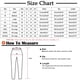 thumbnail image 2 of Pantalones de hombre de color liso rectos con bolsillos laterales y botones, 2 of 4