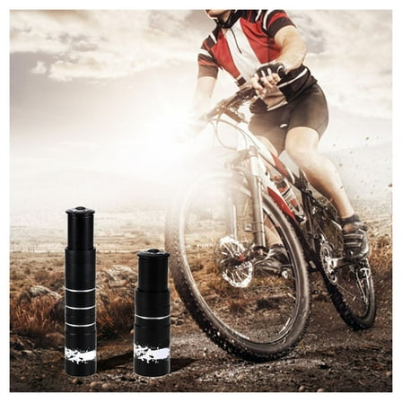 Bike Stem Riser,Mountain Bike Road Handlebar Riser Stem Head Road Bike Mtb Bike Road Bike Alloy Adjustable Head Raiser Bike Stem Adapter Suitable Mountain 180mm(7.0in)