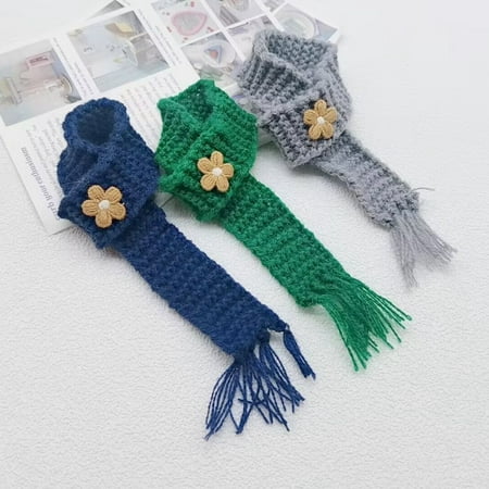 

10pcs Cute Mini Scarf Decorative Mini Scarf Adjustable Doll Scarf Mini Party Favor