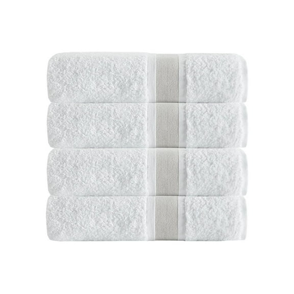 Enchante Home - Unique Bath Towels - 4 Piece Bath Towels, long staple Turkish towel - Quick Dry, Soft, Absorbent