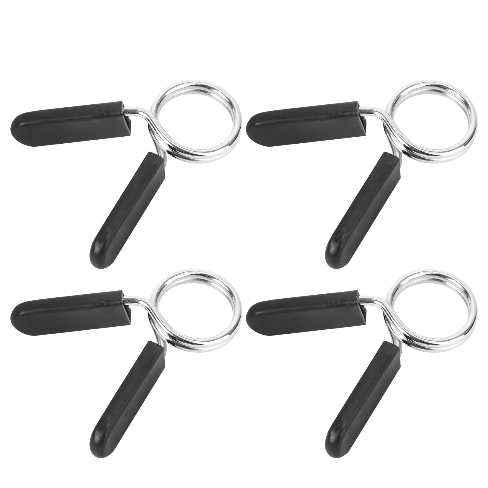 barbell spring clip collar, 4pcs 28mm Dumbbell Barbell Clamps Spring Clip Collars for