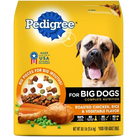 Pedigree For Big Dogs Adult Complete Nutrition Dry Dog ...