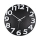 thumbnail image 5 of Reloj de pared para decoración del hogar, números 3D, puntero de Metal creativo, reloj decorativo, reloj silencioso para dormitorio, tienda, estante Negro, 5 of 8