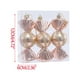 thumbnail image 3 of 3Pcs Christmas Candy Ornaments Candy Jars Christmas Tree Glitter Hanging Decorations Plastic Peppermints Decorative Christmas Tree Home Party, 3 of 7