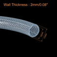 thumbnail image 2 of Uxcell Water Pipe Line Tubing Flexible Water Hoses 0.51inch ID 0.67inch OD, 2 of 4