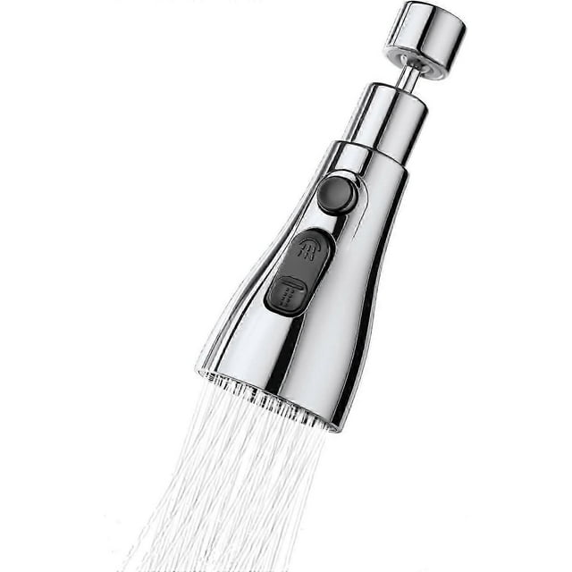 360Swivel Spout, FM22 M24 Kitchen Sink Tap, Tap Faucet Attachment Spray with 3 Modes, Replacement T