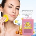 thumbnail image 5 of Cleansing Pads, Kojic Cleansing Pads Helps Balance Skin Oil And Water Hydrating Remove Excess Keratin From The Body'S Skin（40PC/30ml） 液体-姜黄曲酸清洁片（40PC/30ml）, 5 of 5