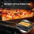 thumbnail image 5 of 3 Pcs Detroit Style Pizza Pan Hard Rectangular Pizza Pans, 5 of 5