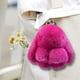 thumbnail image 3 of Llavero de Coche Hecho a Mano Suave Conejo Pompom Colgante Conejo Llavero de Coche Llavero Lindo, 3 of 5