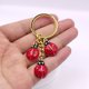 thumbnail image 2 of Precioso llavero de mariquita para mujer, creativo llavero decorativo de metal para bolso, colgante para llaves de coche, accesorio de moda para llaves., 2 of 8