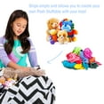 thumbnail image 3 of Posh Creations Bean Bag Stuffable Cover - Toy Organizer, Soft Cover, Kids, 2.25 ft, Black Chevron, 3 of 3