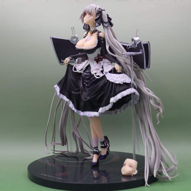 Azur Lane HMS Formidable Figure Replacement Face Princess Dress Formidable Action Figures 27cm/10.6inch Anime Statue Model Decoration Gifts