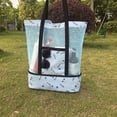 thumbnail image 3 of Naiovety Bolsa de almuerzo aislada Comida portátil Frutas Bebidas Bolsa fresca Llevar Camping Picnic Parque Bolso Niños Adultos Almacenamiento y organización del hogar Cielo azul Naiovety HA064996-01, 3 of 6