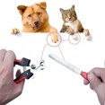 thumbnail image 4 of Flmtop Stainless Steel Dog Cat Claw Scissors Pet Nail Cutter File Trimmer Clippers, 4 of 9