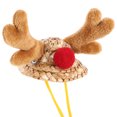 thumbnail image 4 of Sombrero de animal pequeño, mini sombrero de Navidad, gorro de disfraz de Navidad de hámster pequeño, recuerdo de fiesta de Navidad, 4 of 6