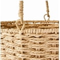 thumbnail image 2 of Easter Basket with Rabbit Ear Handle for Adults – Round Toilet Paper Holder, 22 cm x 16 cm, Holiday Decorative Storage Container, 2 of 5