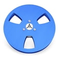 thumbnail image 1 of Estante de reproductor de carrete de cinta vacío de 3 agujeros de 5 pulgadas para Studer ReVox /TEAC/BASF (azul), 1 of 5