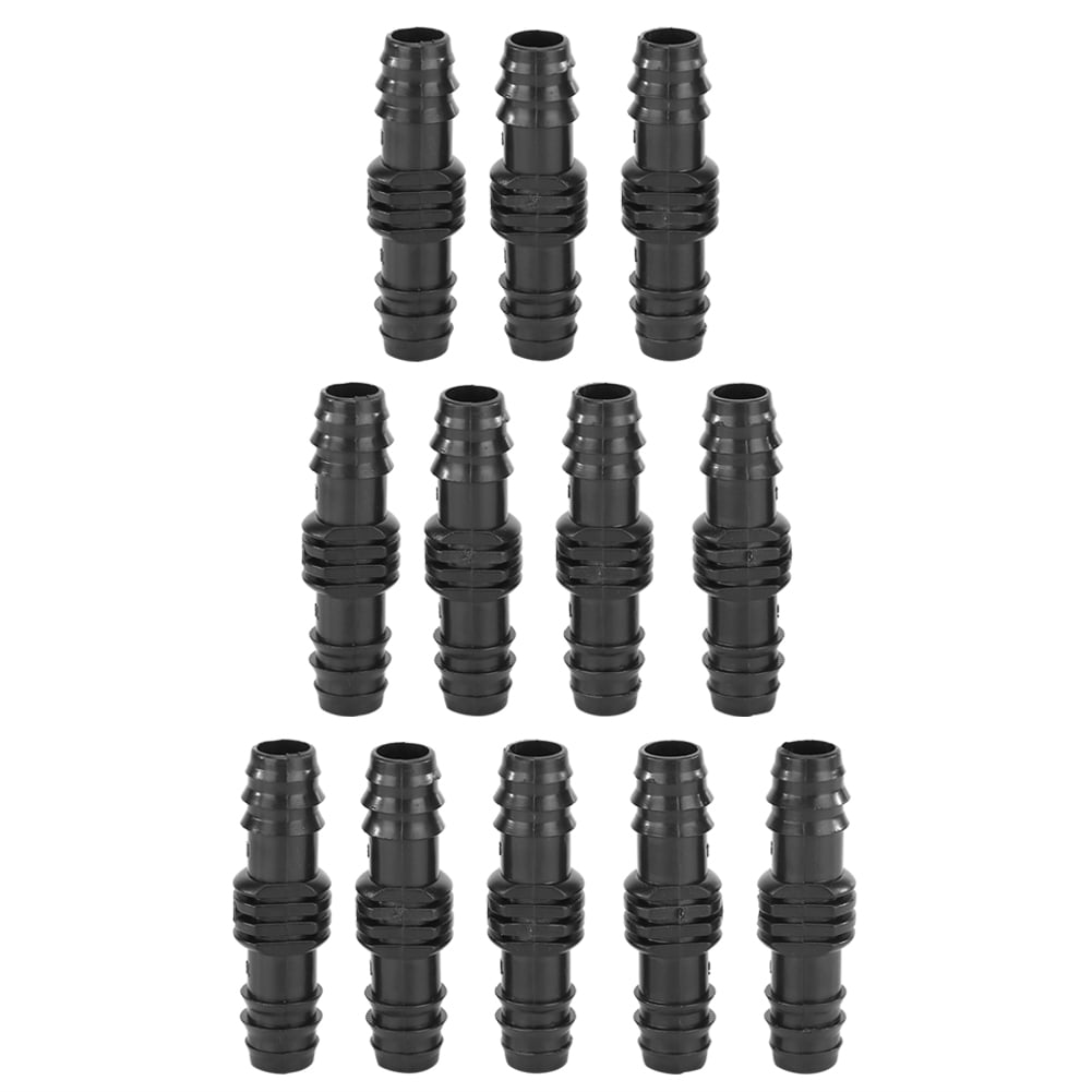 20pcs 16mm Barb Straight Connector Fittings for Agricultural Garden Irrigation