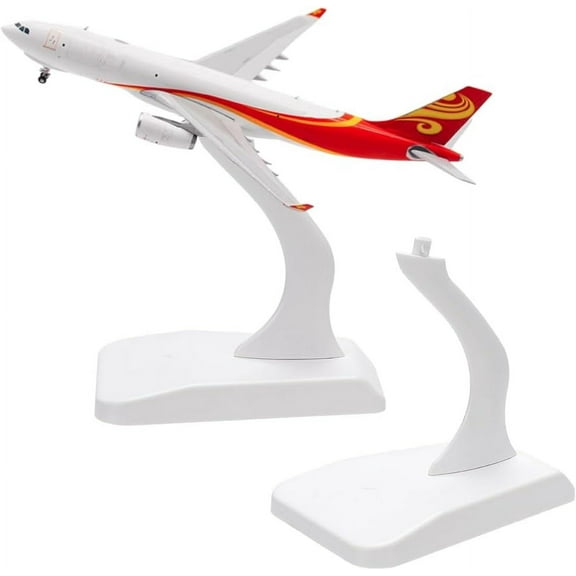 Model Plane Display Stand Universal Model Aircraft Display Stand White Aircraft Stand Without Airplane Plastic Display Holder Stand for Building Blocks Planes