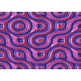 thumbnail image 1 of Ahgly Company Machine Washable Indoor Rectangle Transitional Purple Plum Purple Area Rugs, 5' x 8', 1 of 7