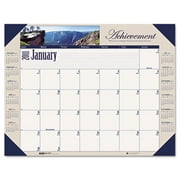 House of Doolittle 175 Motivational Photographic Monthly Desk Pad Calendar- 22 x 17