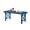 Navy, variant on HDPE Outdoor Dining Table for 6, 66.9" Rectangular Patio Dining Table with 2.2" Umbrella Hole, All-Weather Outdoor Table for Backyard, Deck, Garden, Poolside, Pearl