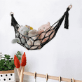 thumbnail image 5 of Macrame Toy Hammock For Stuffed Animals, Ted-dy Hammock Soft Toy Storage Net, 5 of 5