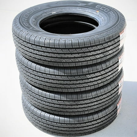 Set of 4 (FOUR) Arroyo Eco Pro H/T LT 215/85R16 Load E (10 Ply) Light Truck Tires Fits: 2010-19 Mercedes-Benz Sprinter 3500 Base, 1993-96 Ford F-250 XLT