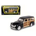 thumbnail image 1 of 1948 Ford Wagon Woody Modèle Réduit pour Échelle 1-43, Noir, 1 of 1