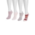 thumbnail image 4 of MUK LUKS Women's Dream Step Low-Cut Ankle Socks, 4-Pack, OSFM, 4 of 5