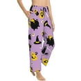 thumbnail image 2 of Balery Cute Halloween print Women's Pajama Pants,Ultra Lightweight Pjs,Lounge Pant-Large, 2 of 9