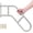 White - 23 inch, variant on Hand Rails for Outdoor Steps & Elderly (Max 800LBS),U-Shape Wall Mount Stair Railing, Porch, Deck & Garden Grab Bar, Safety Handle for Garage, 1 Pack