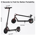 thumbnail image 6 of (Secondhand) Hiboy S2 Pro Electric Scooter for Adults 500W Motor 10" Solid Tires 25 Miles Long-Range & 19 MPH Max Speed Folding Commuter eScooter, 6 of 8