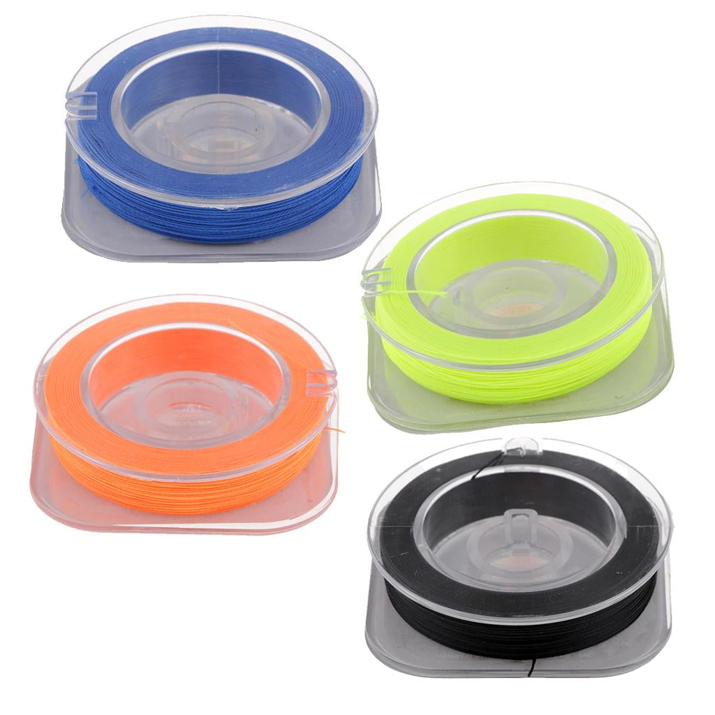 Tnarru 4pcs Cotton Whipping Wrapping Thread Fixing Line for Fishing Rod / let Tying Line Reel Seat Line