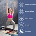thumbnail image 2 of Christmas Gym Towel with Storage Bag, 72.8"x26.8", Yoga, Pilates, Fitness, Hot Yoga, and Yoga Blankets, 2 of 6