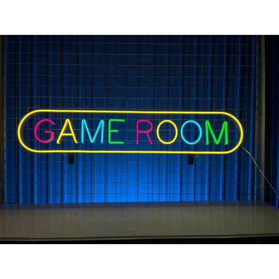 Glowneon Game Room Neon Sign, Arcade Store Long-lasting Wall Decor